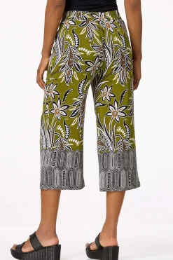 Cropped Floral Adventure Pants