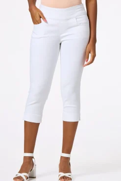 Cropped High Rise Jeans
