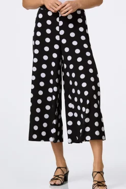 Cropped Polka Dot Pants
