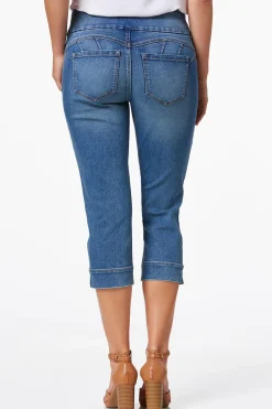 Cropped Pull- On Jeans