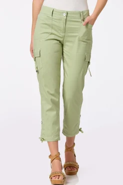 Cropped Utility Pants