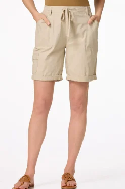 Cuffed Bermuda Shorts