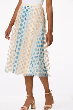 3d Floral Skirt