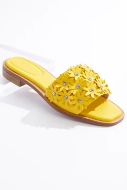 3d Flower Slide Sandals
