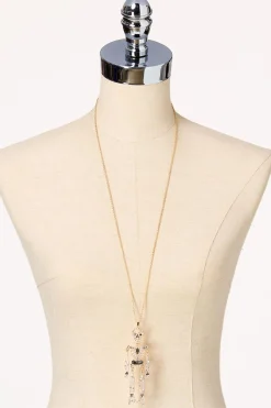Dancing Skeleton Pendant Necklace