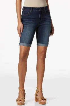 Denim Bermuda Shorts