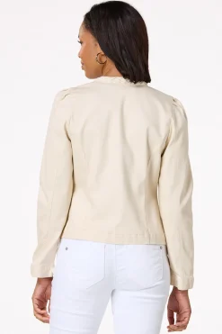 Denim Braided Trim Jacket