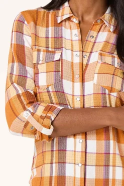 Desert Sun Plaid Shirt