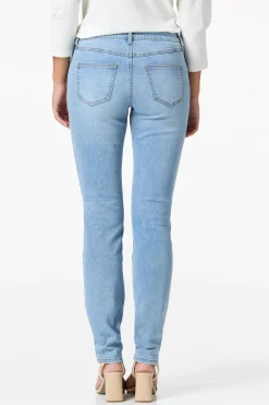 Distressed Rhinestone Jeans