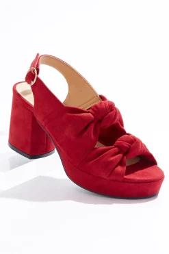 Double Knot Platform Sandals