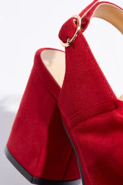 Double Knot Platform Sandals