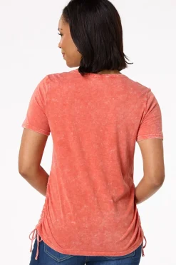 Drawstring Side Tee