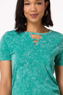 Drawstring Side Tee