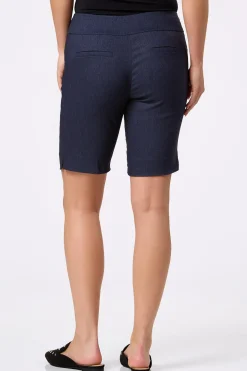Dressy Denim Bermuda Shorts