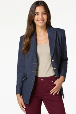 Dressy Denim Blazer