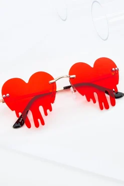 Dripping Heart Sunglasses