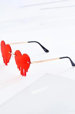 Dripping Heart Sunglasses