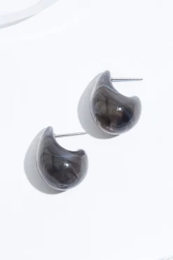 Everyday Lucite Huggie Hoop Earrings