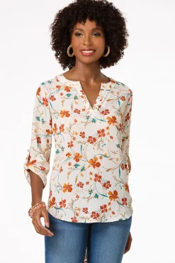 Fall Floral Tunic