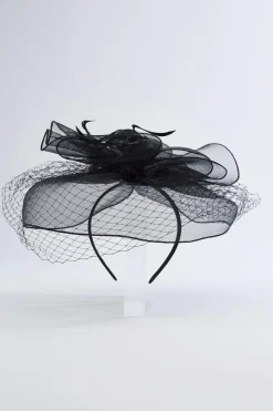 Feather Veil Fascinator