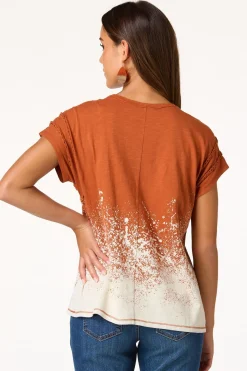 Filigree Braided Trim Tee
