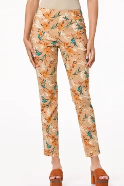 Floral Bengaline Pants