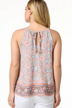 Floral Border Tank