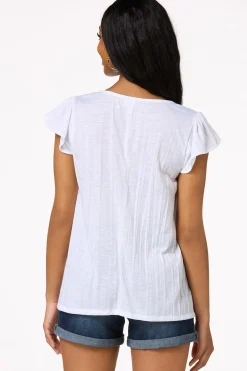 Floral Embroidered Top