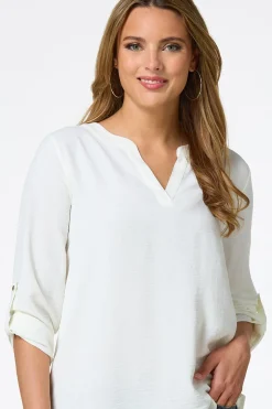 Flowy High- Low Top