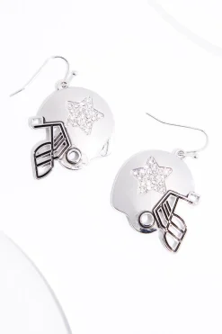 Football Helmet Earrings