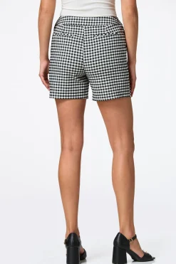 Gingham Pull- On Shorts