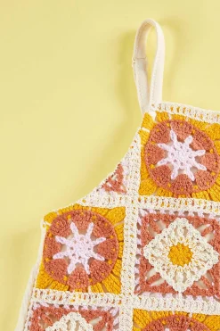 Girls Crochet Babydoll Tank
