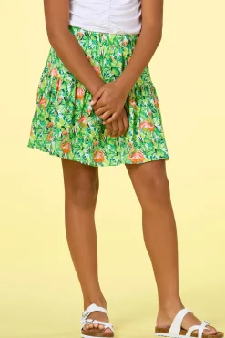 Girls Flamingo Skort