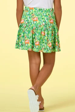 Girls Flamingo Skort