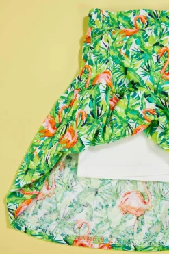 Girls Flamingo Skort