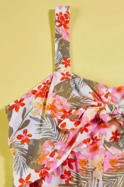 Girls Floral Genie Jumpsuit