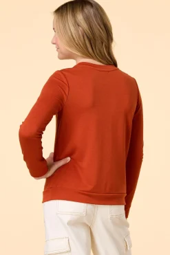 Girls French Terry Fall Sweatshirt