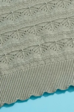Girls Pointelle Sweater Tank
