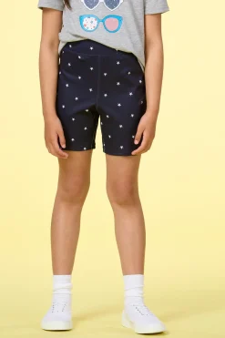 Girls Star Biker Shorts