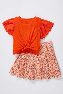 Girls Sunny Petal Skort