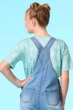 Girls Tie Dye Sunflower Tee