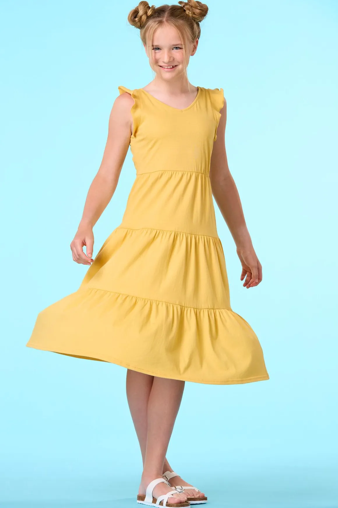 Girls Tiers Of Joy Dress