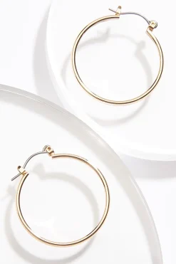 Gold Hoop Earrings