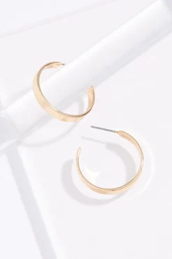 Gold Hoop Earrings