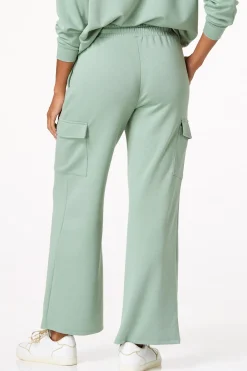 Green Cargo Sweatpants