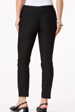 Grommet Hem Bengaline Pants