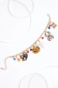 Halloween Charm Chain Bracelet