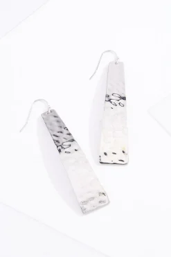 Hammered Post Earrings