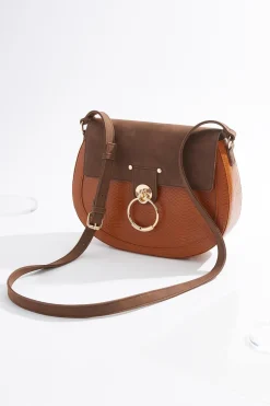 Hardware Ring Saddle Crossbody