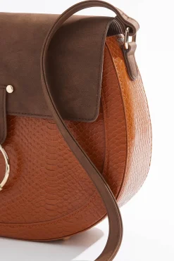 Hardware Ring Saddle Crossbody